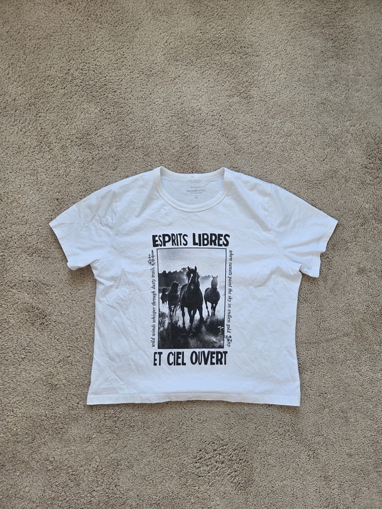 Abercrombie & Fitch Tops - Abercrombie & Fitch Horse Graphic Tee Size Small